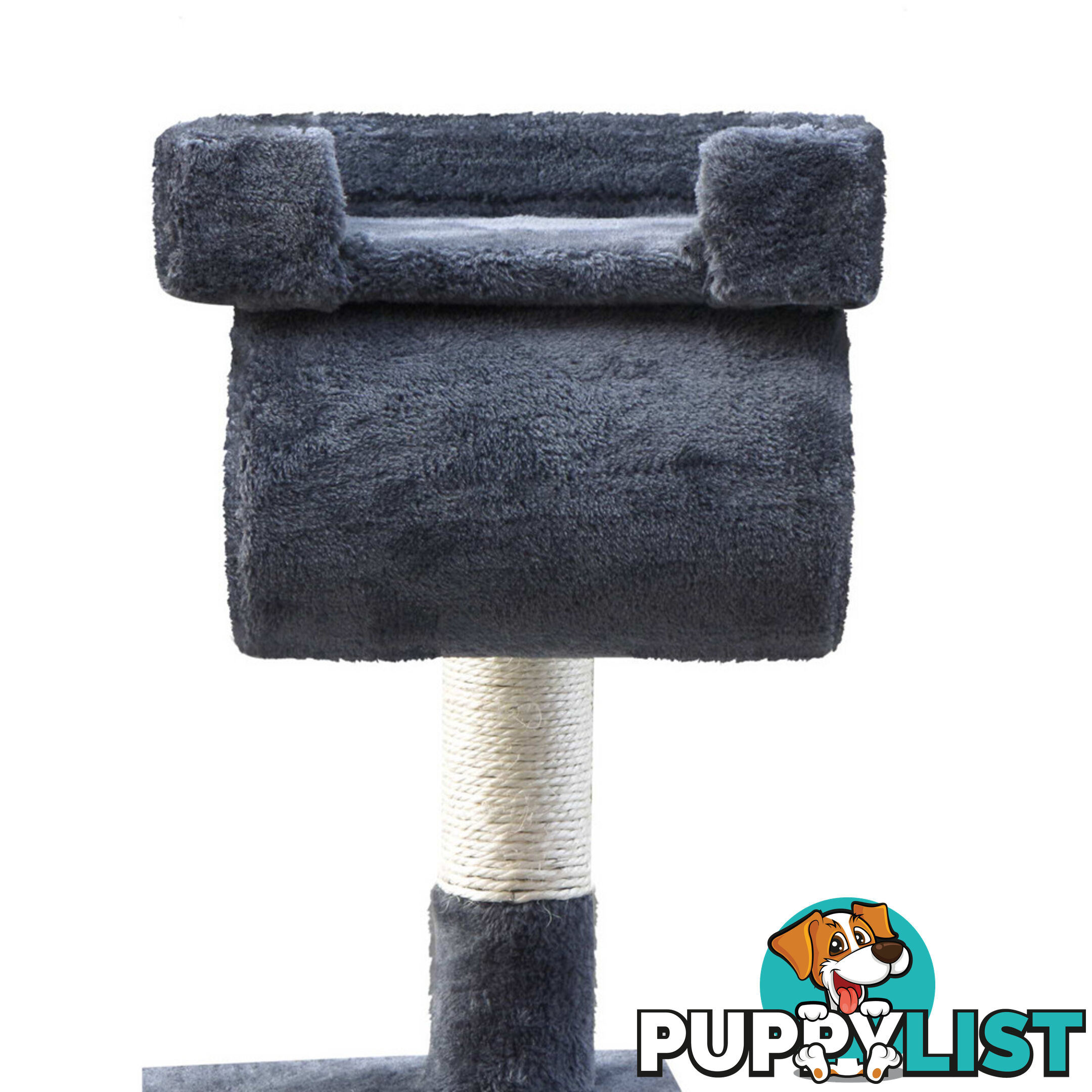 Cat Scratching Post  Tree House Condo 141cm grey