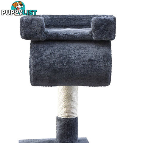 Cat Scratching Post  Tree House Condo 141cm grey