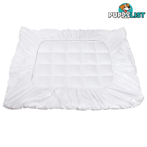 Pillowtop Mattress Topper Memory Resistant Protector Pad Cover King