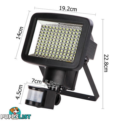 120 LED Solar Sensor Outdoor Light