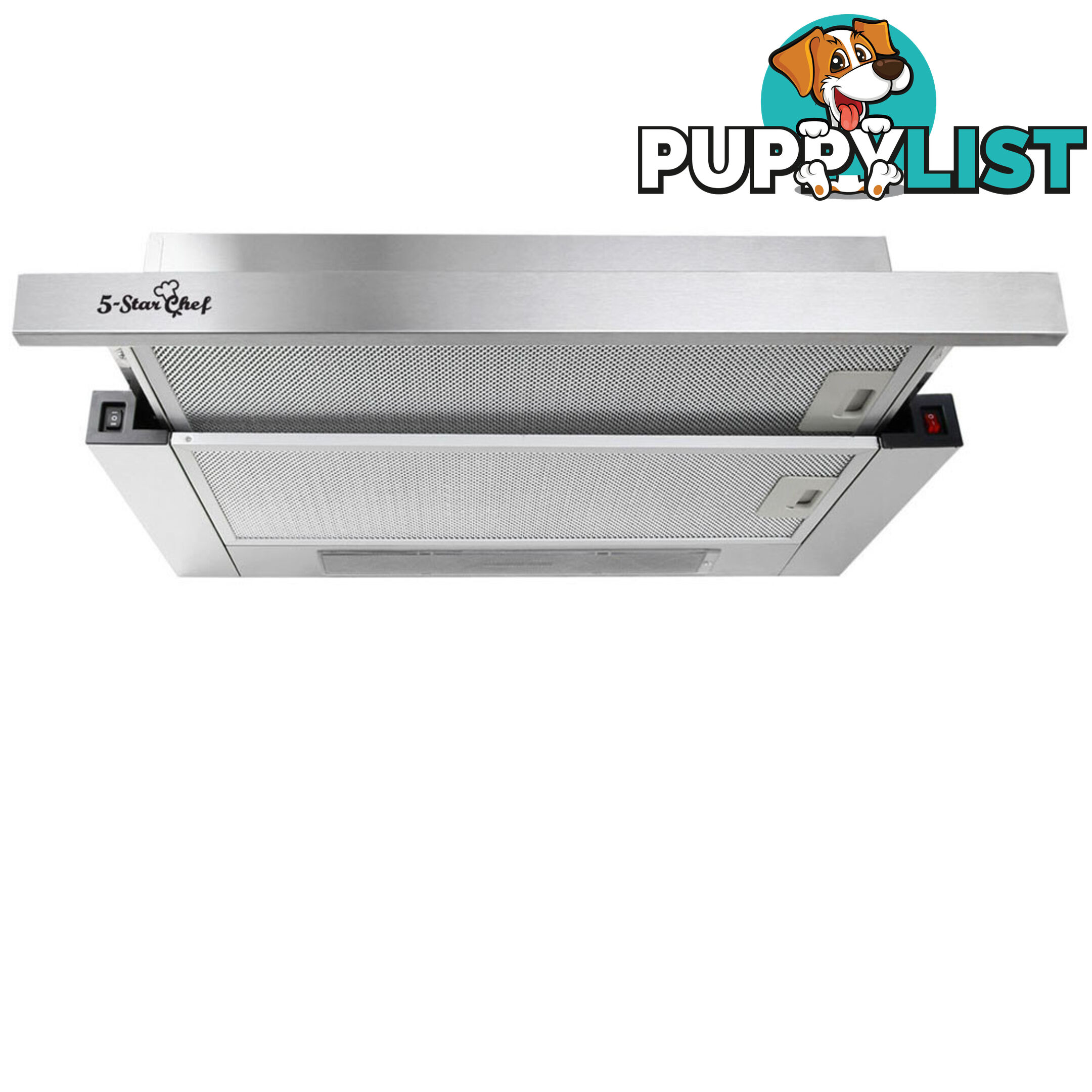 5 Star Chef Slide Out Range Hood 60cm