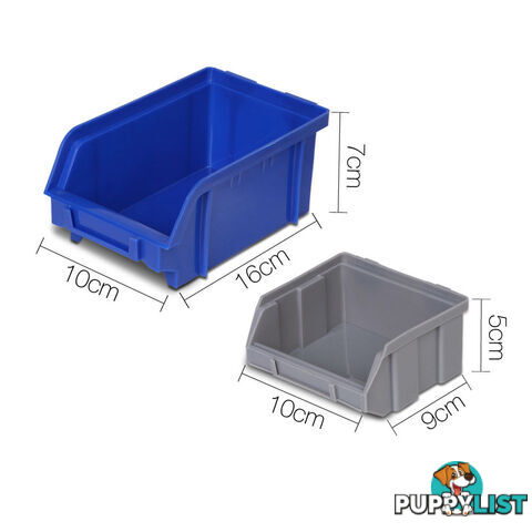 30 Bin Wall Mounted Storage Rack