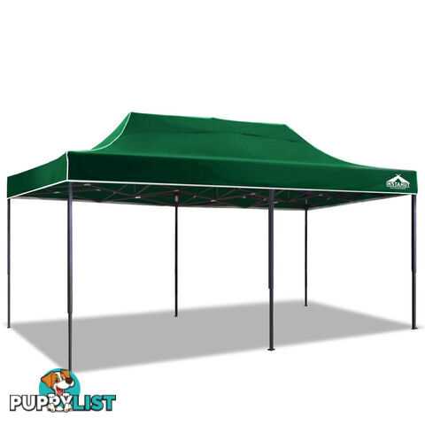 INSTAHUT 3X6 Pop Up Gazebo  Green