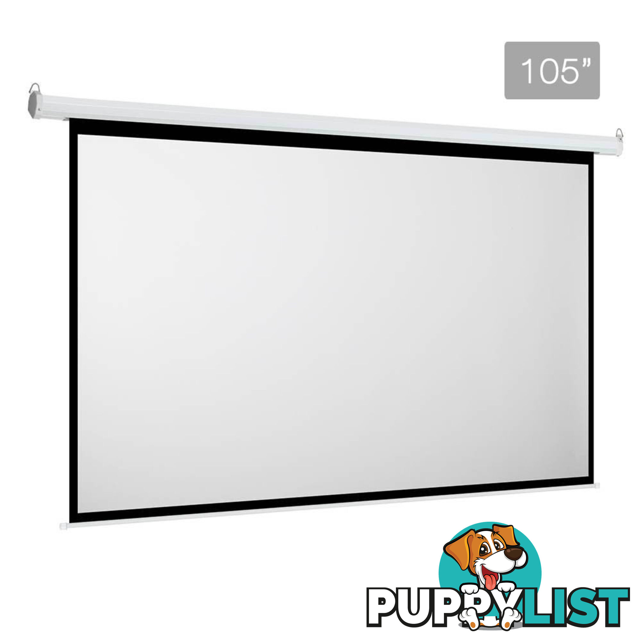 Electric Projector Screen - 266 cm