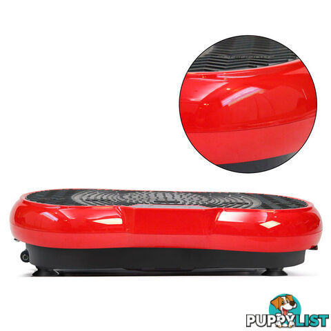 1000W Vibrating Plate with Roller Wheels - Red