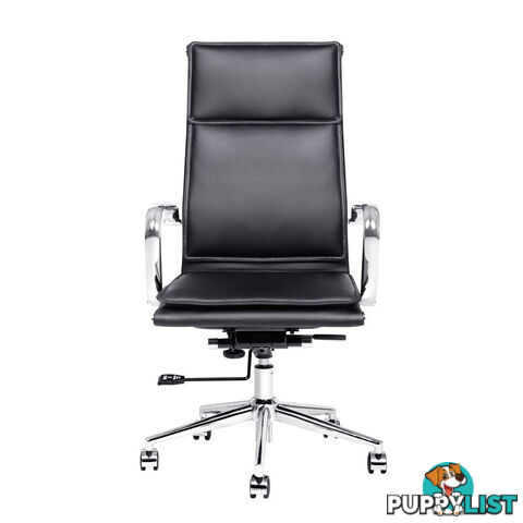 Executive PU Leather Office Computer Chair Black