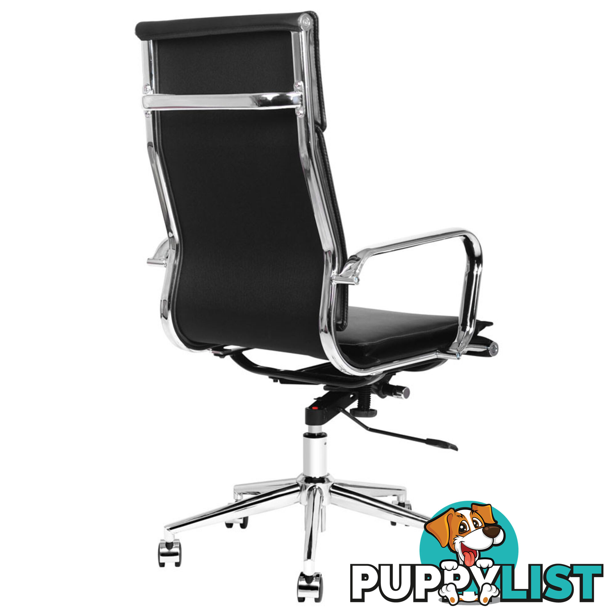 Executive PU Leather Office Computer Chair Black