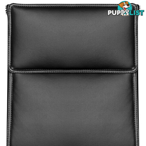 Executive PU Leather Office Computer Chair Black