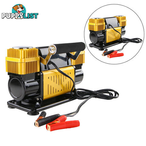 Portable Air Compressor Extra Heavy Duty Car Bike 12V 250L/Min