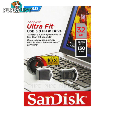 SanDisk Extreme CZ80 32GB USB 3.0 Flash Drive