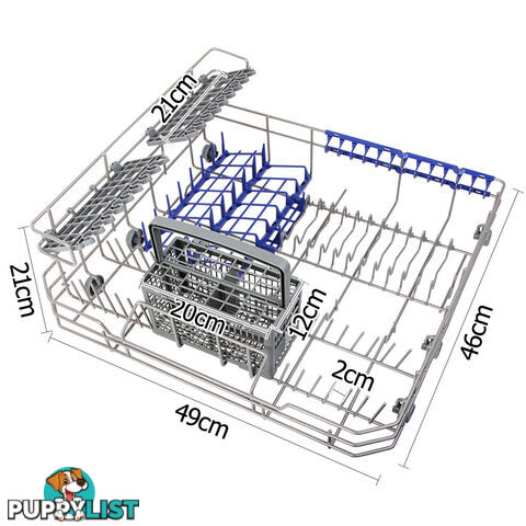 5 Star Chef Electric Benchtop Dishwasher Silver