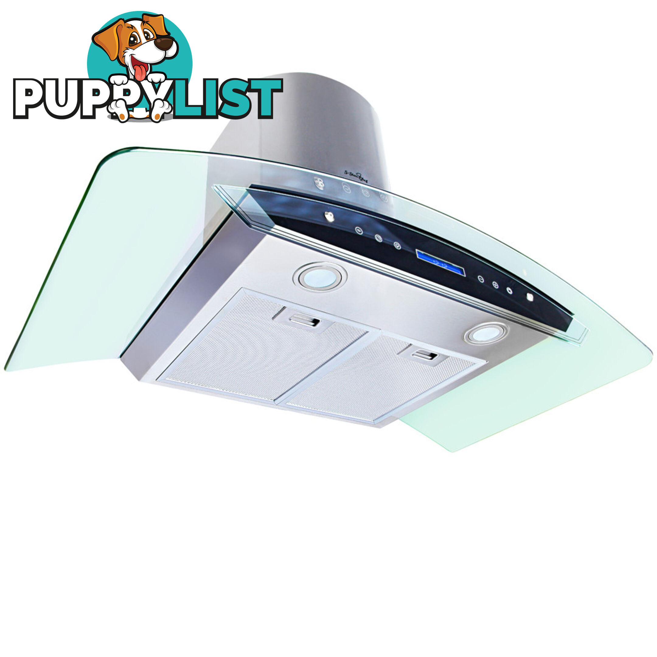 5 Star Chef 3 Fan Speed Rangehood 90cm