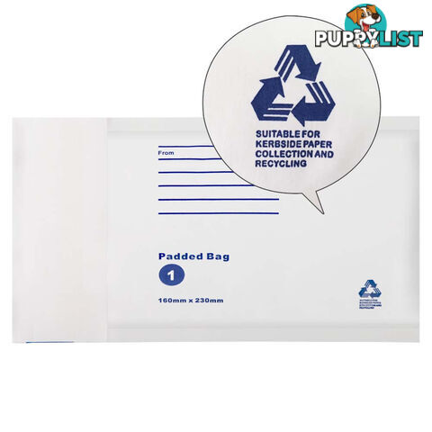 Bubble Padded Mail Envelopes 500pcs 160mm x 230mm