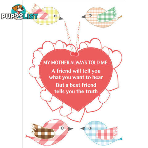 Extra Large Size My Mother Told Me Wall Sticker Quotes - Totally Movable