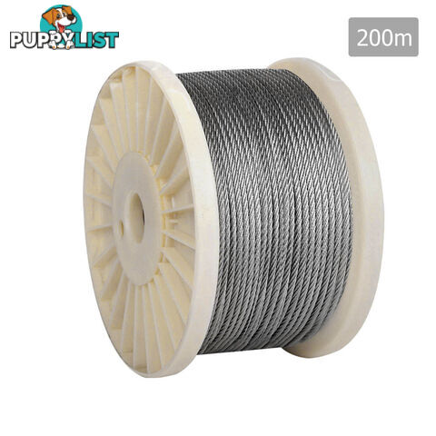 7 x 7 Marine Stainless Steel Wire Rope 200M