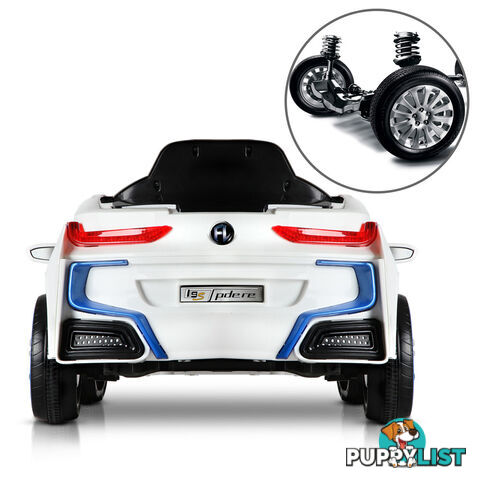 Kids Ride on Car w/ Remote Control Blue White