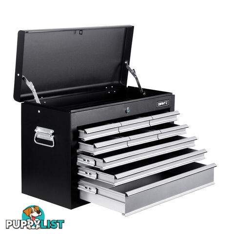 9 Drawers Tool Box Chest Black/Grey