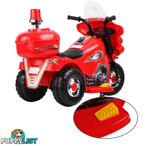 Kids Ride on Motorbike Red