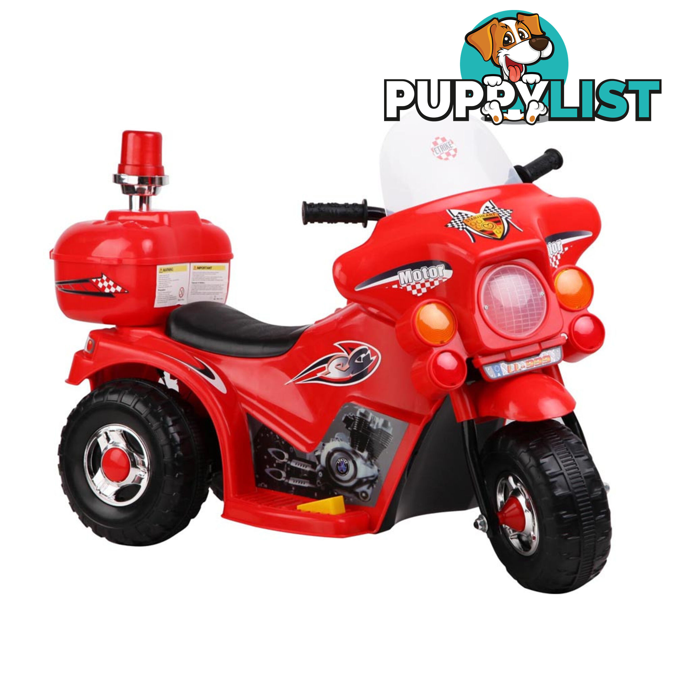 Kids Ride on Motorbike Red