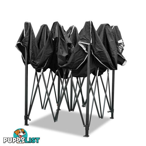 3X3 Pop Up Gazebo - Black