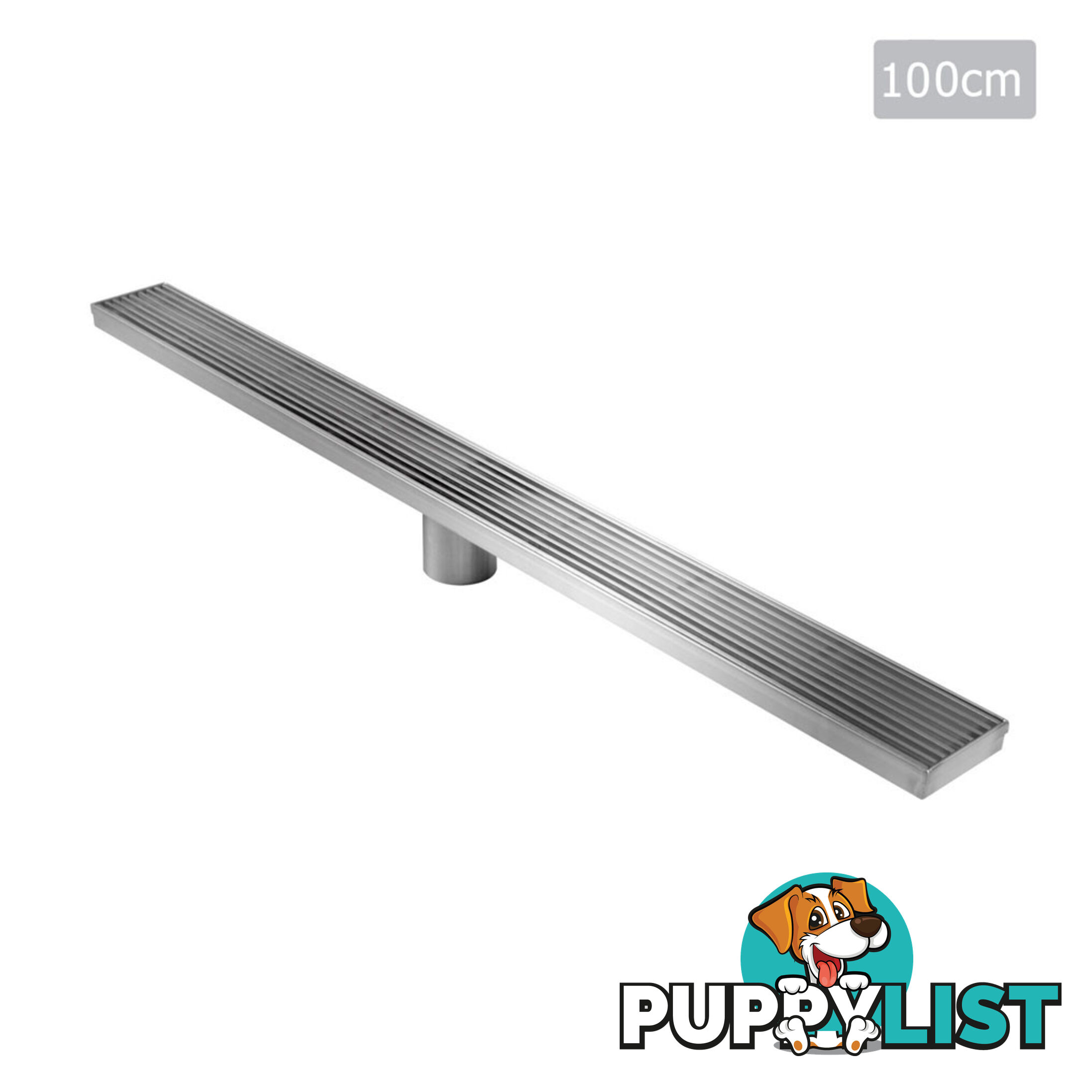 Heelguard Stainless Steel Shower Grate Drain Floor Bathroom 1000mm