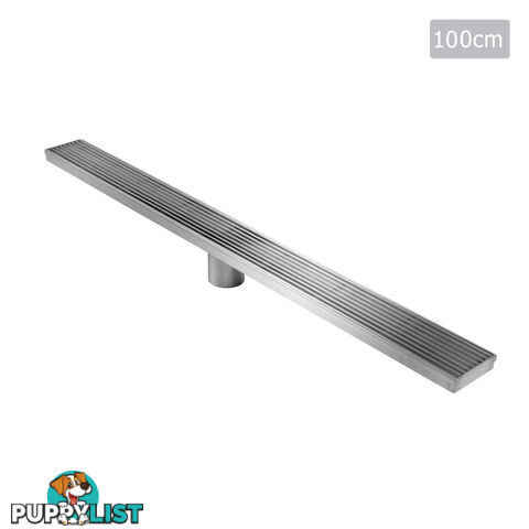 Heelguard Stainless Steel Shower Grate Drain Floor Bathroom 1000mm