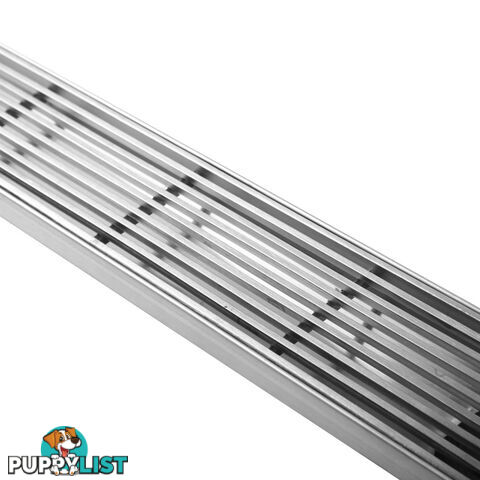 Heelguard Stainless Steel Shower Grate Drain Floor Bathroom 1000mm