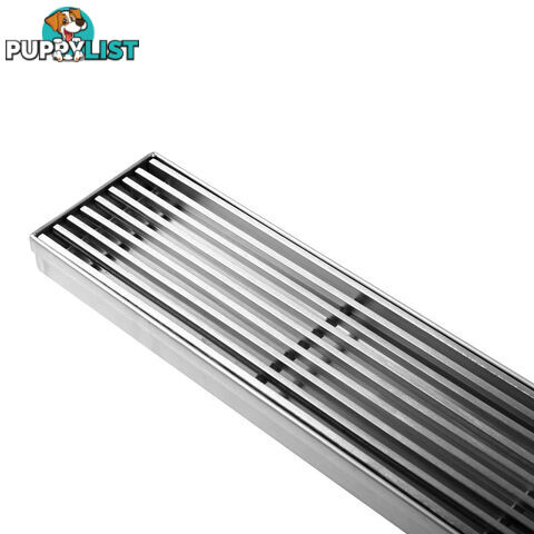 Heelguard Stainless Steel Shower Grate Drain Floor Bathroom 1000mm