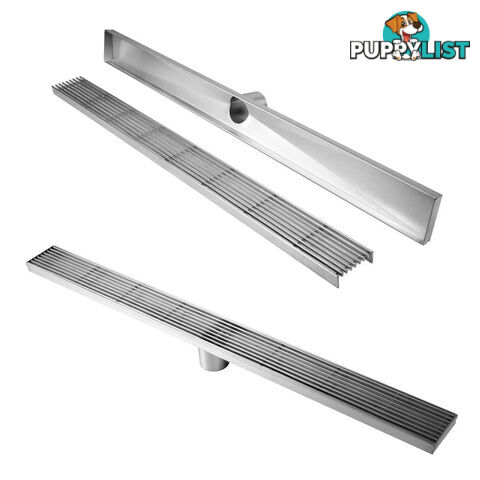 Heelguard Stainless Steel Shower Grate Drain Floor Bathroom 1000mm