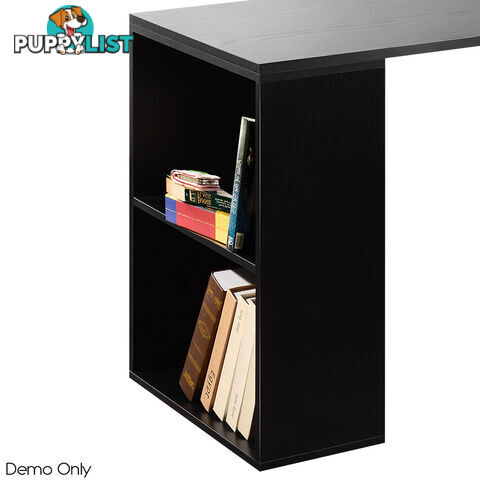 Adjustable CD DVD Book Storage Shelf Black