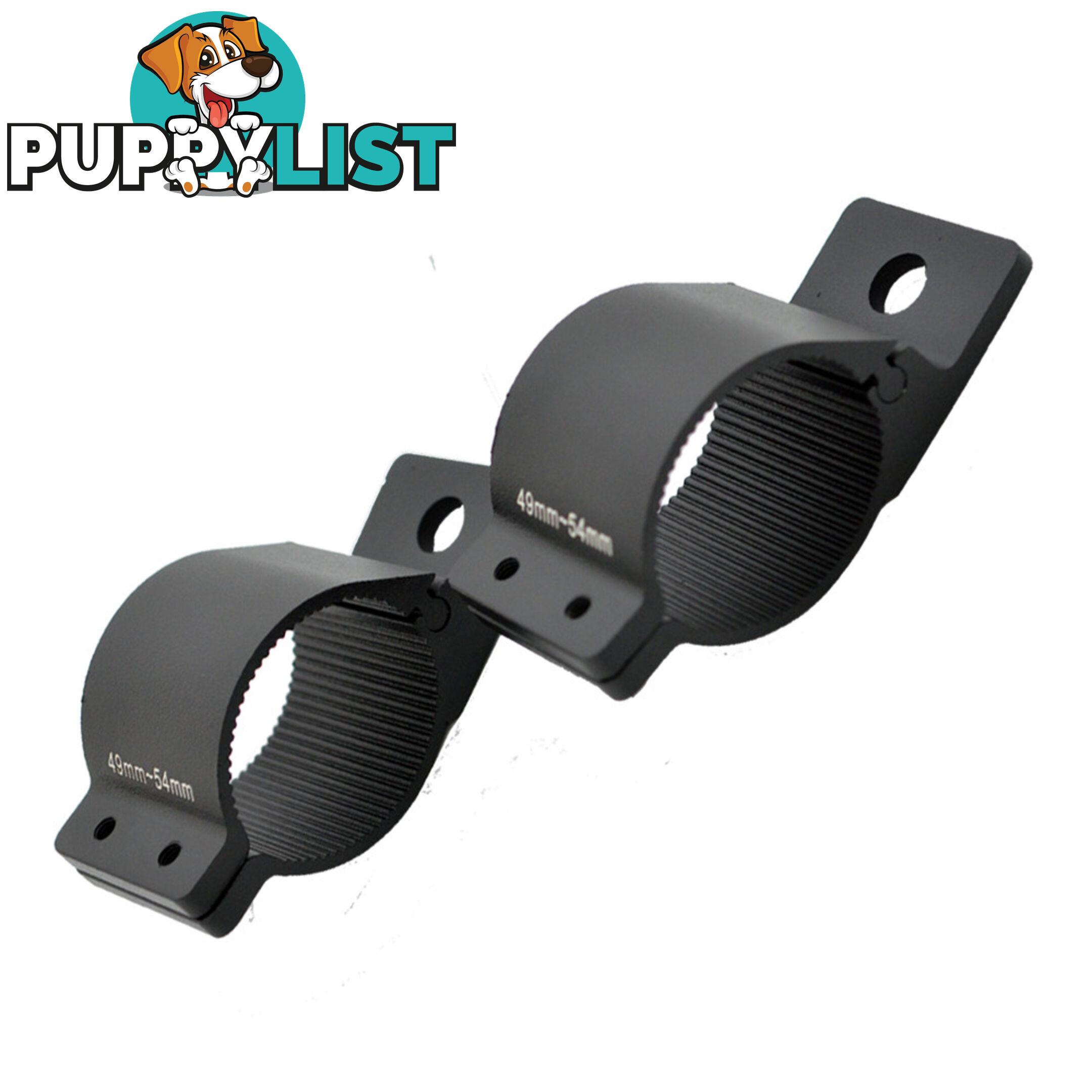 PAIR Bullbar Mounting Bracket Clamp FOR LIGHT BAR Rigid HID ARB MOUNT 49 54mm