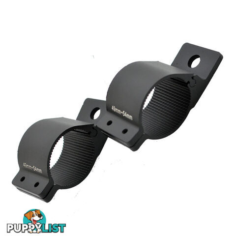 PAIR Bullbar Mounting Bracket Clamp FOR LIGHT BAR Rigid HID ARB MOUNT 49 54mm