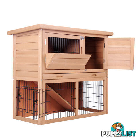 Rabbit Hutch Guinea Pig Chicken Ferret Cage Triangle