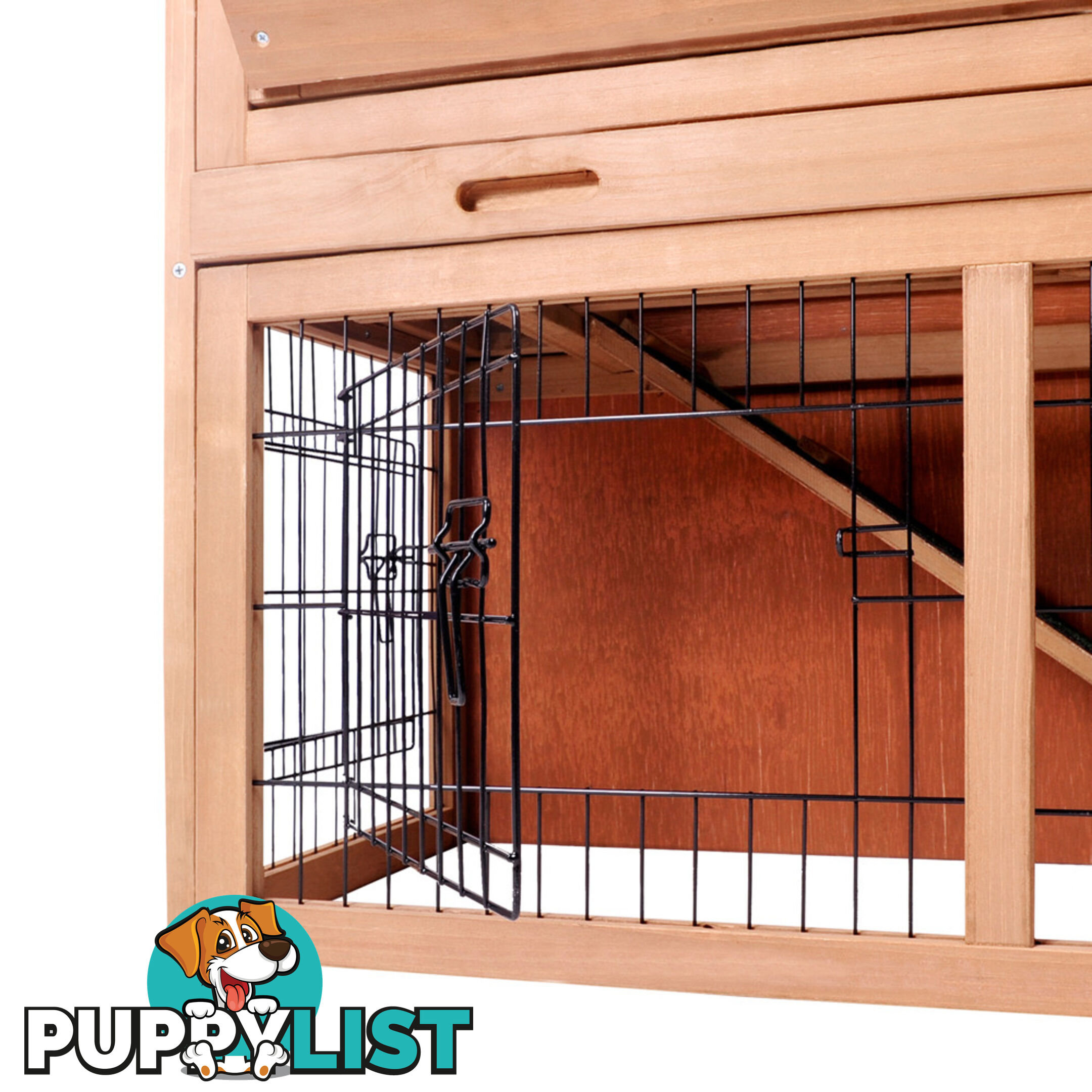 Rabbit Hutch Guinea Pig Chicken Ferret Cage Triangle