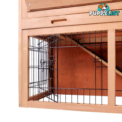 Rabbit Hutch Guinea Pig Chicken Ferret Cage Triangle