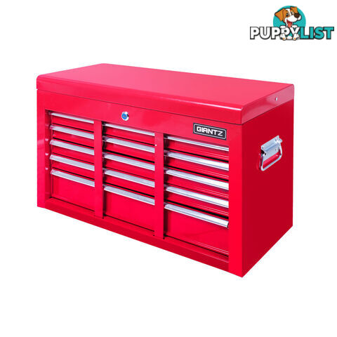 9 Drawers Tool Box Chest Red