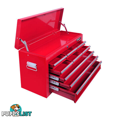 9 Drawers Tool Box Chest Red