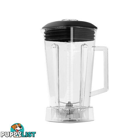 2-in-1 Food Processor & Blender 2L - Red