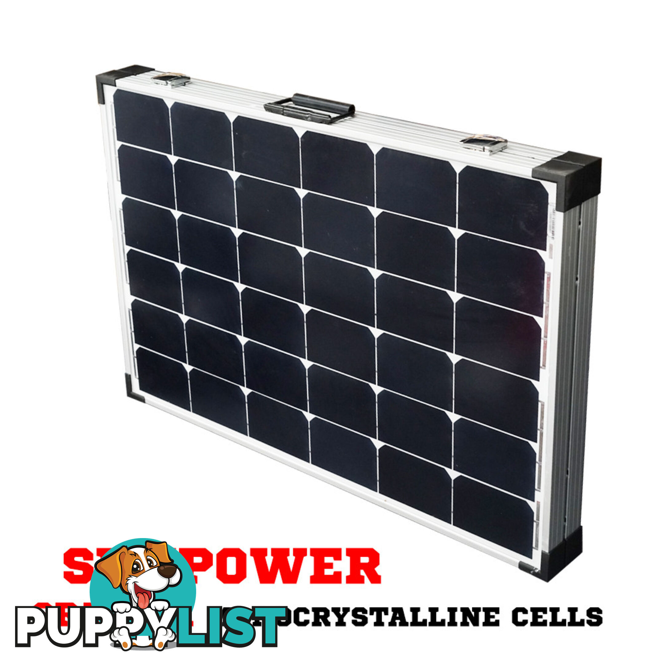 200W Folding Solar Panel Kit Caravan Camping Power 12V Mono Charging Battery