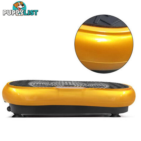 1000W Vibrating Plate with Roller Wheels - Gold