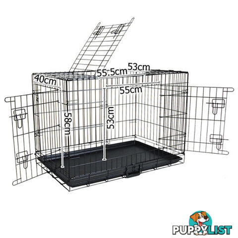 42 Inch Metal Collapsible Dog Cage