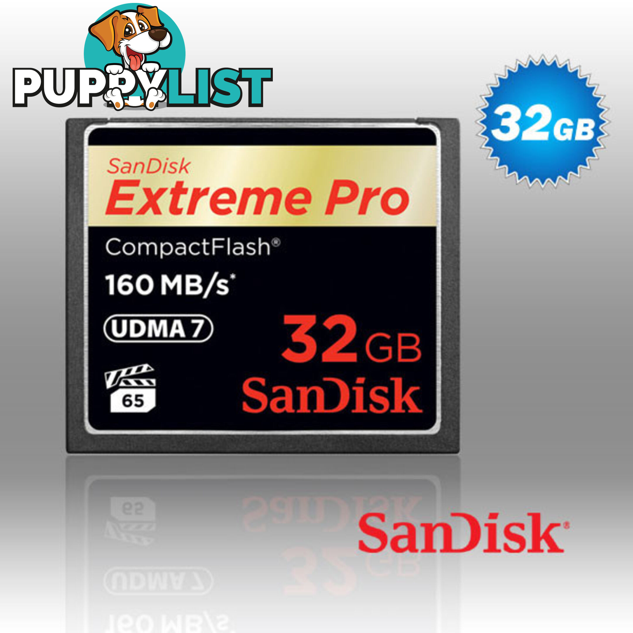 SanDisk Extreme Pro SDHC SDXPA 32GB UHS-I Memory Card 95MB/s