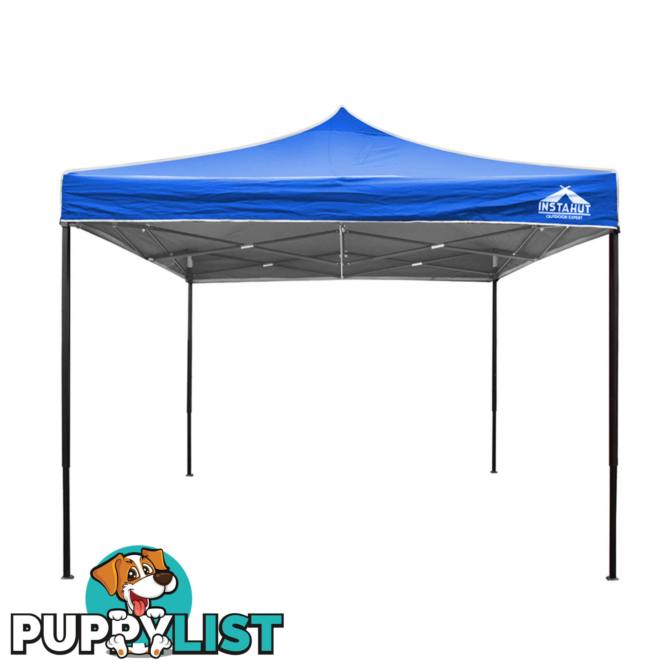 3m x 3m Pop-up Garden Outdoor Gazebo Blue