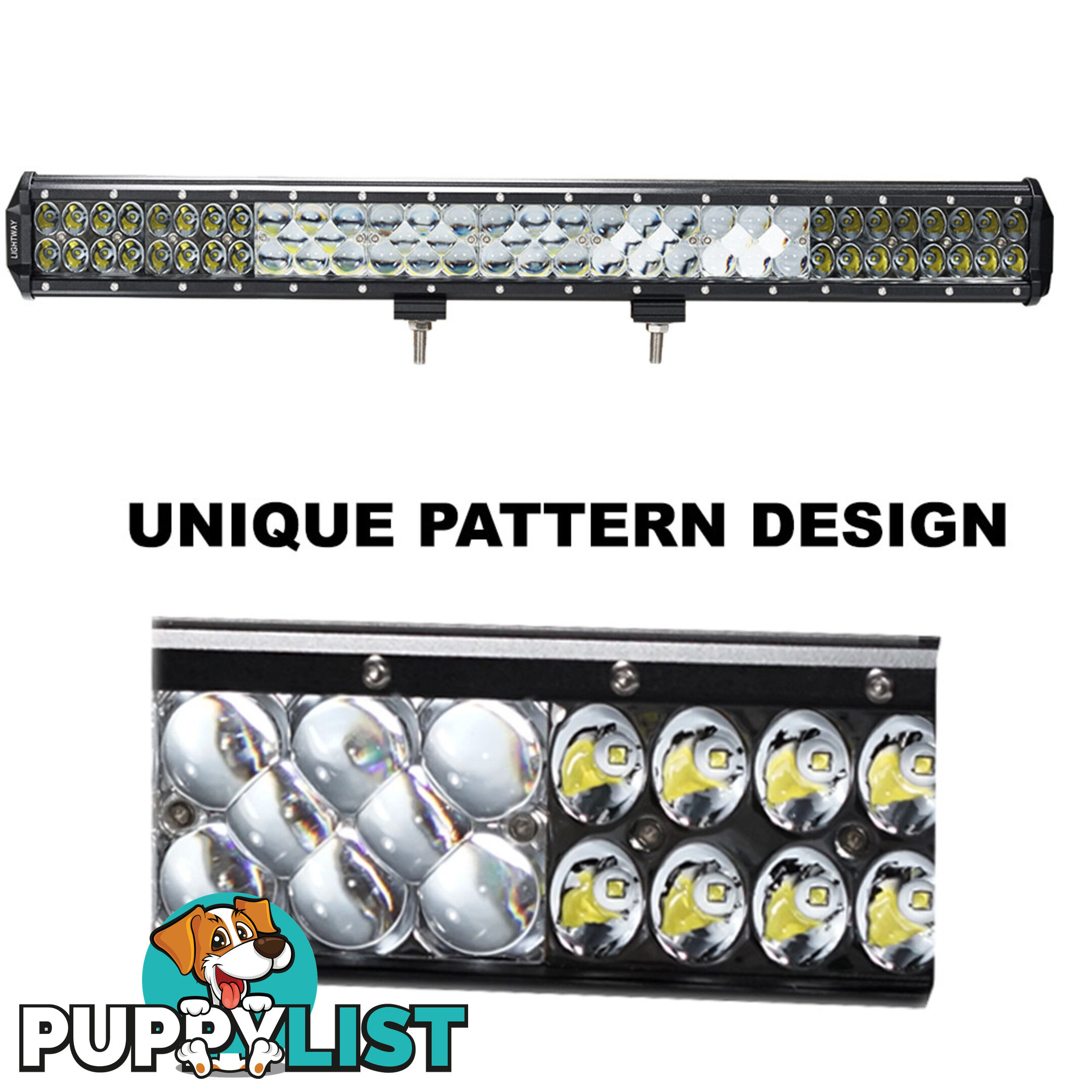 26inch 504W LED Light Bar Flood Spot Combo Work Driving Lamp SUV ATV 4WD Unique