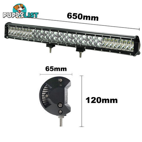 26inch 504W LED Light Bar Flood Spot Combo Work Driving Lamp SUV ATV 4WD Unique