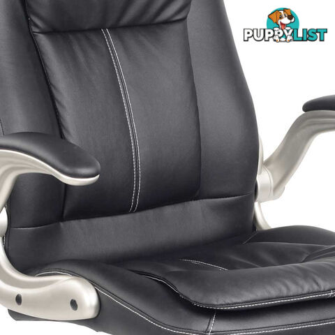 Executive PU Leather Office Computer Chair Black