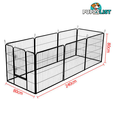 8 Panels Pet Dog Exercise Playpen