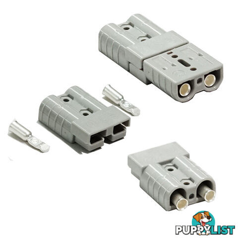 New 20X 50AMP Premium Anderson Style Plug Exterior Connector DC Power Solar