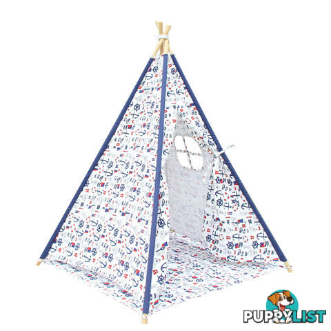 4 Poles Teepee Tent w/ Storage Bag