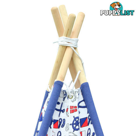 4 Poles Teepee Tent w/ Storage Bag